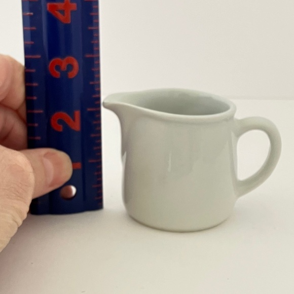 Small Mini Creamer Pitcher Arabia Teema 10-64 Off White , Made In Finland Rare - Picture 7 of 9
